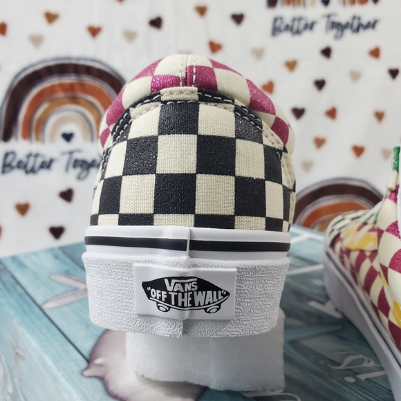 Vans Glitter Check Old Skool - Picture 6 of 13